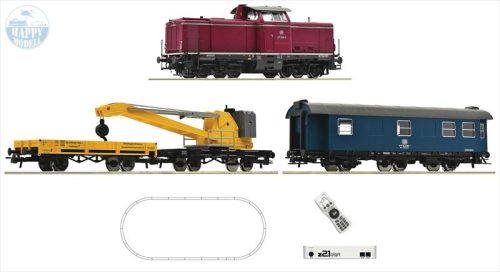 ROCO 5110004 z21-es DB-AG teher kezdőkészlet BR211 daruval 