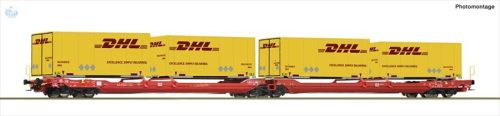 ROCO 6600057 Duplazsebes kocsi 738/T3000e 