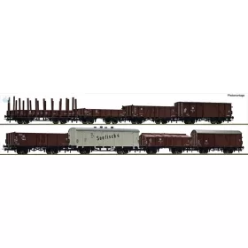 ROCO 67127 Tehervagon szett 8 kocsi 