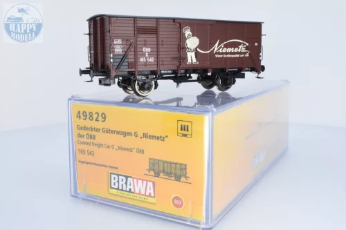BRAWA 49829 Zárt teherkocsi  'Niemetz' 