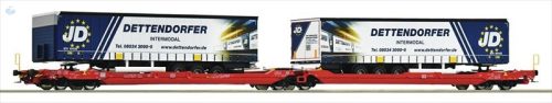 ROCO 77404 Duplazsebes kocsi  GATT/WASCOSA 