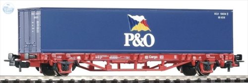 PIKO 57706 Konténerszállító kocsi   P&O 