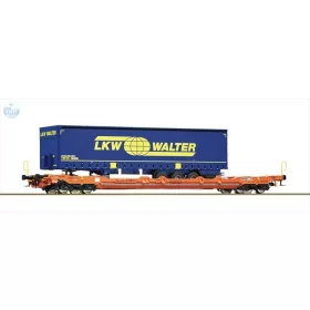 ROCO 6600063 Zsebeskocsi Wascose LKW/Walter 