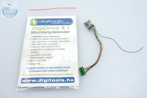 Digitools Digidrive 4.1 Digidrive dekóder 4.1  8 tűs NEM652 