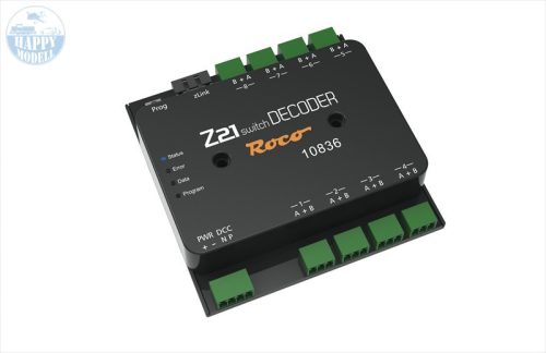 ROCO 10836 z21 swtich decoder 