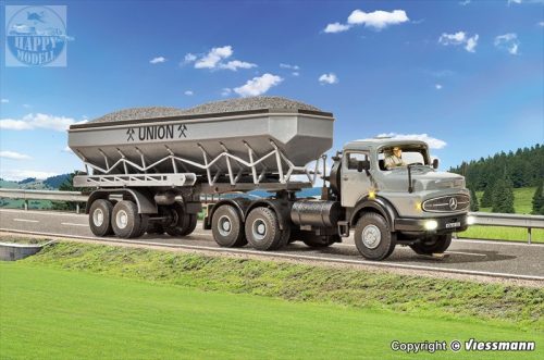 VIESSMANN 8035 Mercedes teherautó szénszállítmánnyal 