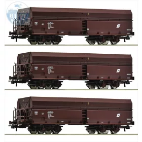 ROCO 6600071 Önürítős kocsiszett 