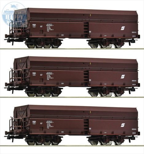 ROCO 6600071 Önürítős kocsiszett 