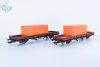 ROCO 6600076 Pőrekocsi konténerrel 