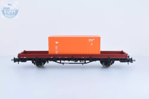 ROCO 6600076 Pőrekocsi konténerrel 