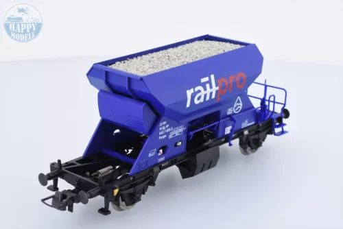ROCO 6600070 Múrvaszállító teherkocsi Railpro 
