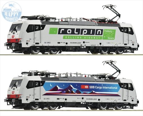 ROCO 7510035 Villanymozdony 'Nightpiercer' Ralpin Cargo 