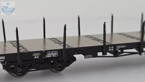 ROCO 6600188 Pőrekocsi rakoncákkal 