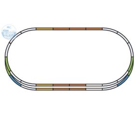 PIKO 55340 Piko E sínszett 