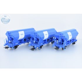 ROCO 6600134 3 részes készlet: Forgótetős kocsik, Duslo 