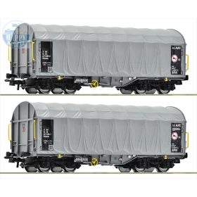 ROCO 6600144 2 részes készlet: Ponyvás tolókocsik, CD 