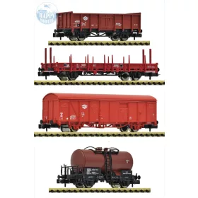 Fleischmann 6660096 Teherkocsi szett 4 darabos 