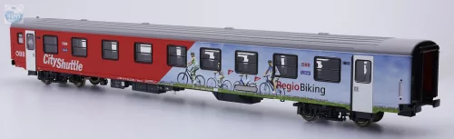 ROCO 6200192 Ingajárati személykocsi kerékpárszállító résszel 