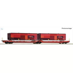ROCO 6600033 Duplazsebes kocsi 738/T3000e 