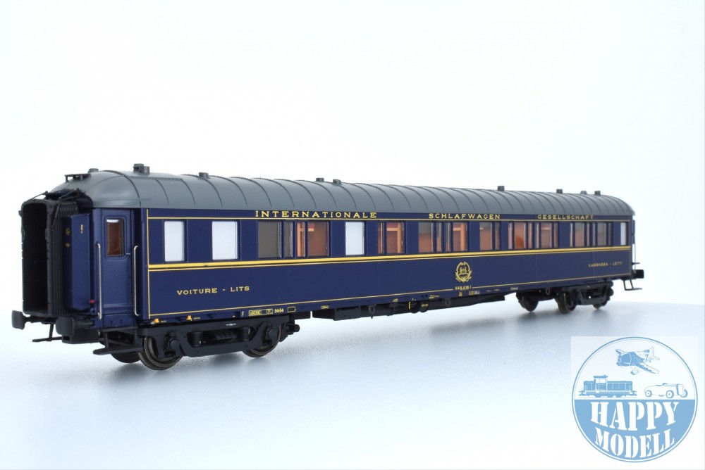 Voiture LS Models CIWL SG20 échelle HO Bleue 1968 - Éclairée