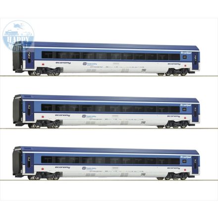 ROCO 74067 Személykocsi szett Railjet Vindobona 